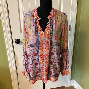 Floral Print Women's Top